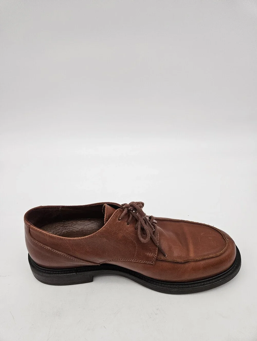 Johnston & Murphy Passport Brown Oxfords Shoes 25-2254 Mens 8 M Made in Italy